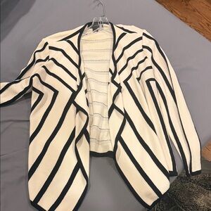 St John Black and White Women's Sweater